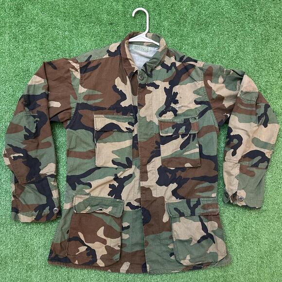 Vintage 90s Military Camo Jacket - Picture 1 of 5